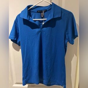 Devon & Jones Blue Polo Shirt Ladies Medium
